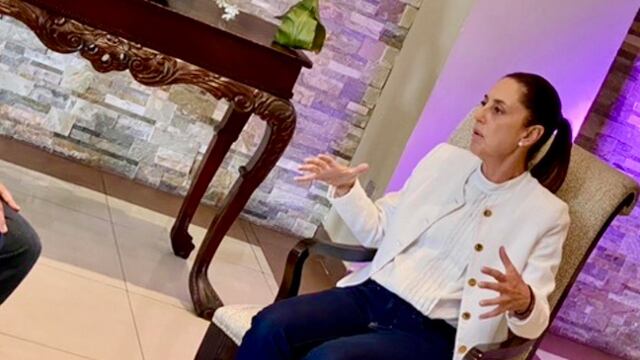 Claudia Sheinbaum en Monterrey. Julio 4-2023