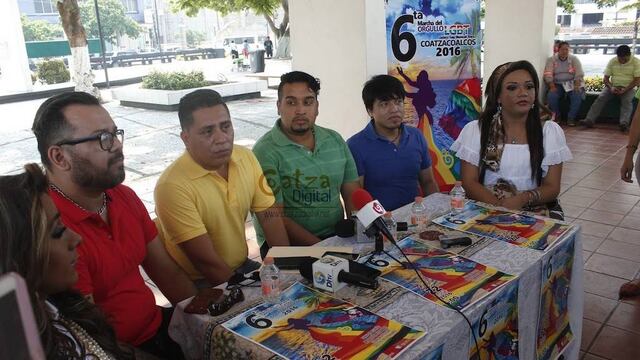 Sexta marcha gay Coatzacoalcos.
