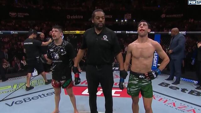 ¿Cómo le fue a Brandon Moreno en su pelea en la UFC?