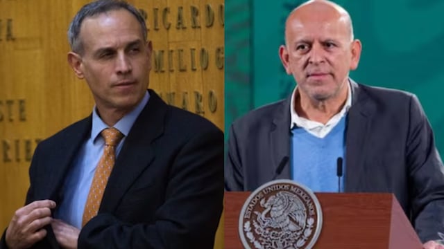 Hugo López-Gatell y Juan Antonio Ferrer