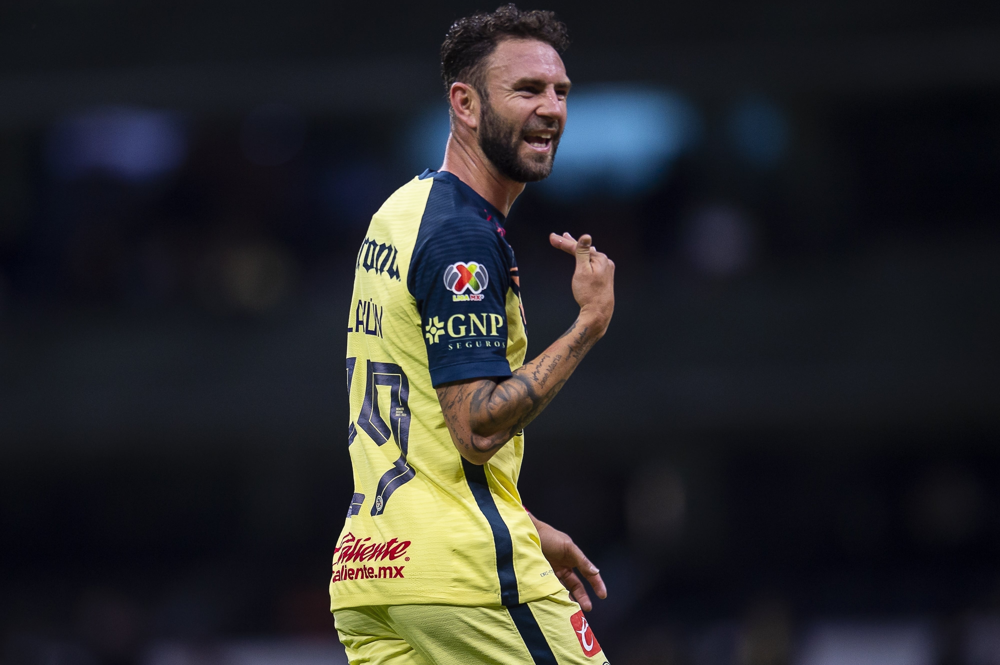 Miguel Layún tras ser expulsado del partido Club América vs Atlético de San Luis