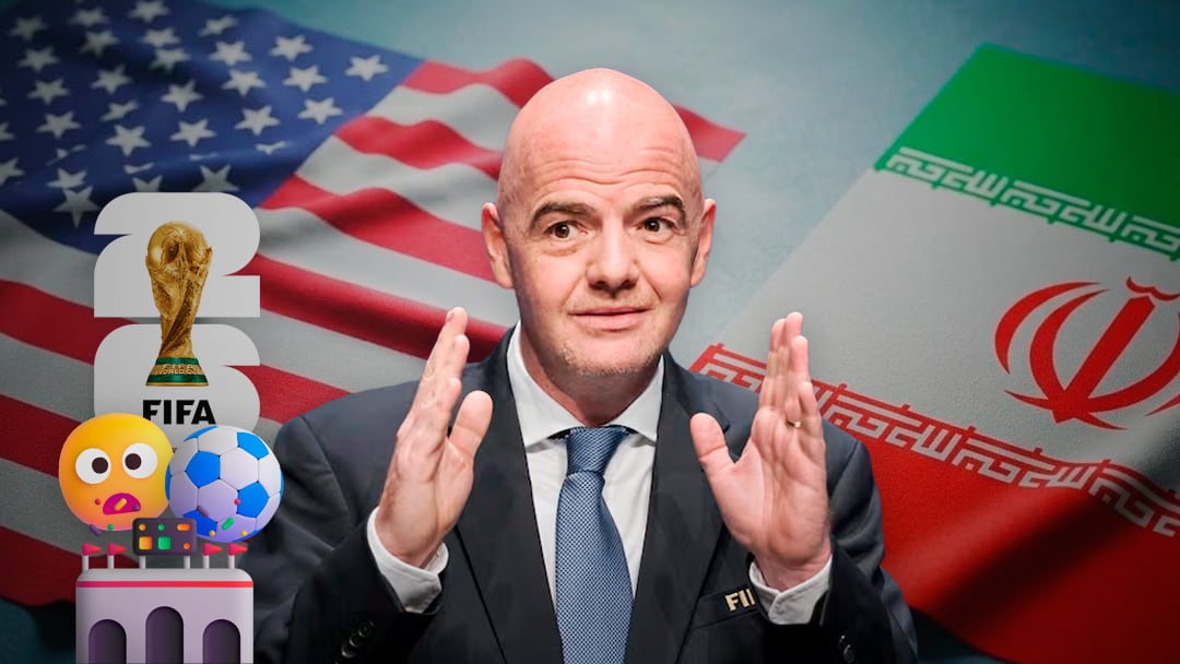 Infantino confirma a Irán y crece la polémica rumbo al Mundial 2026