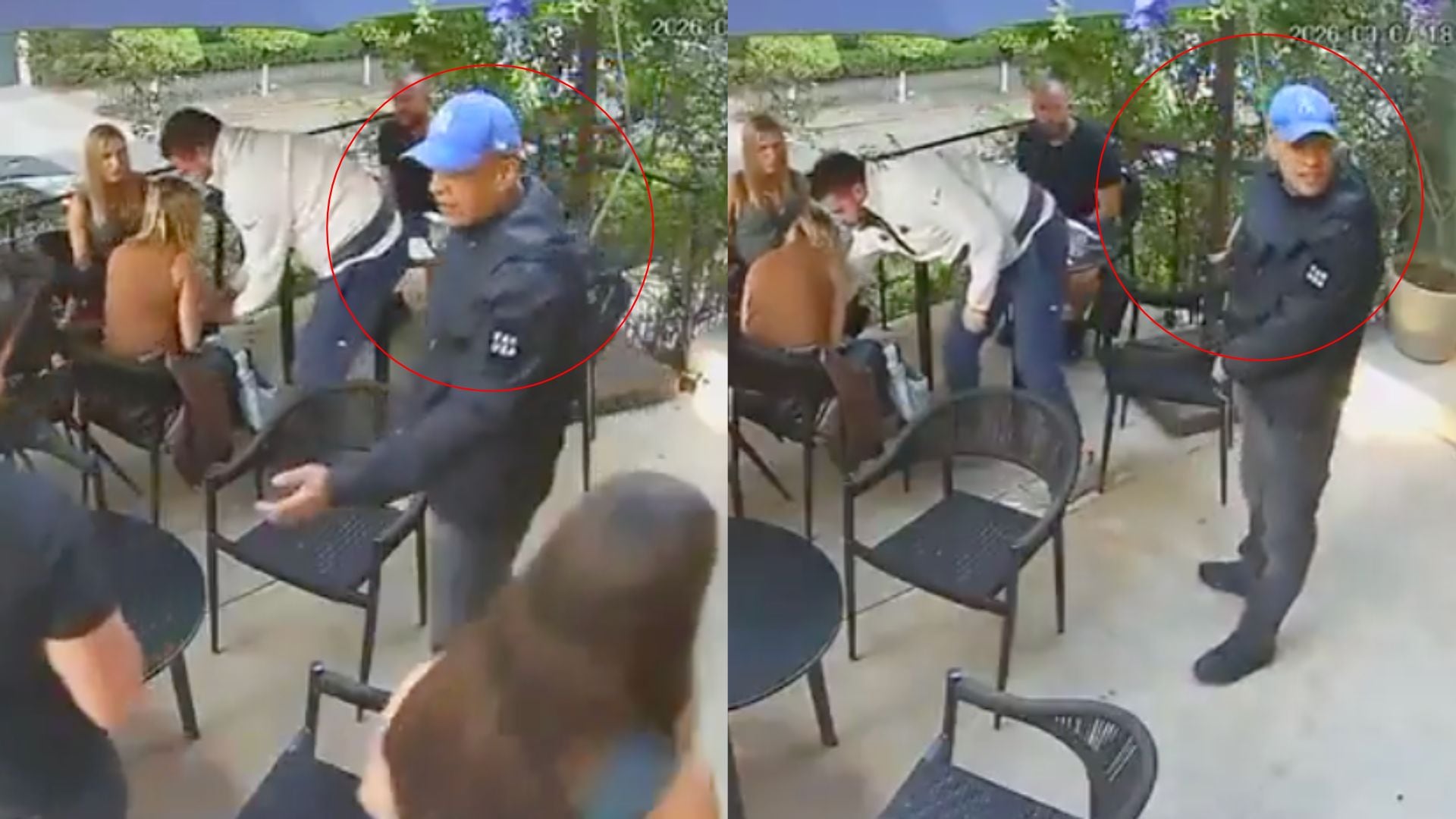 Video capta asalto armado a comensales en restaurante de Lomas de Chapultepec