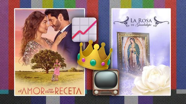 El amor no tiene receta está a un paso de arrebatarle el rating a La rosa de Guadalupe