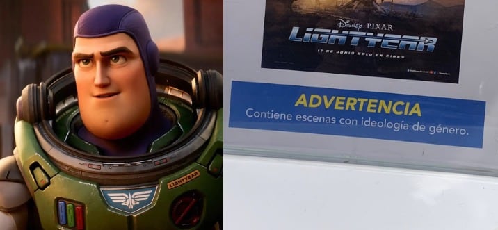 Lightyear advertencia en Guatemala