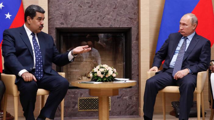Nicolás Maduro y Vladimir Putin. Rusia sin relación con Guaidó.