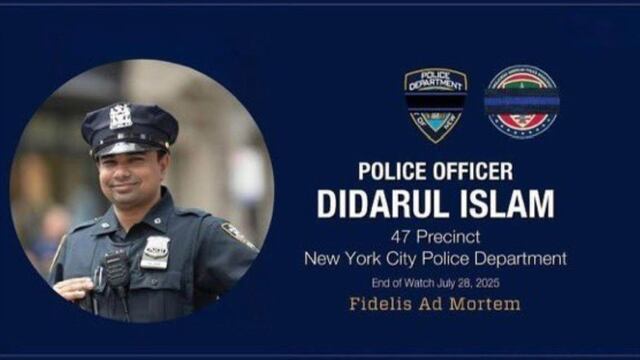 Didarul Islam, policía migrante asesinado por Shane Tamura en el tiroteo de Manhattan