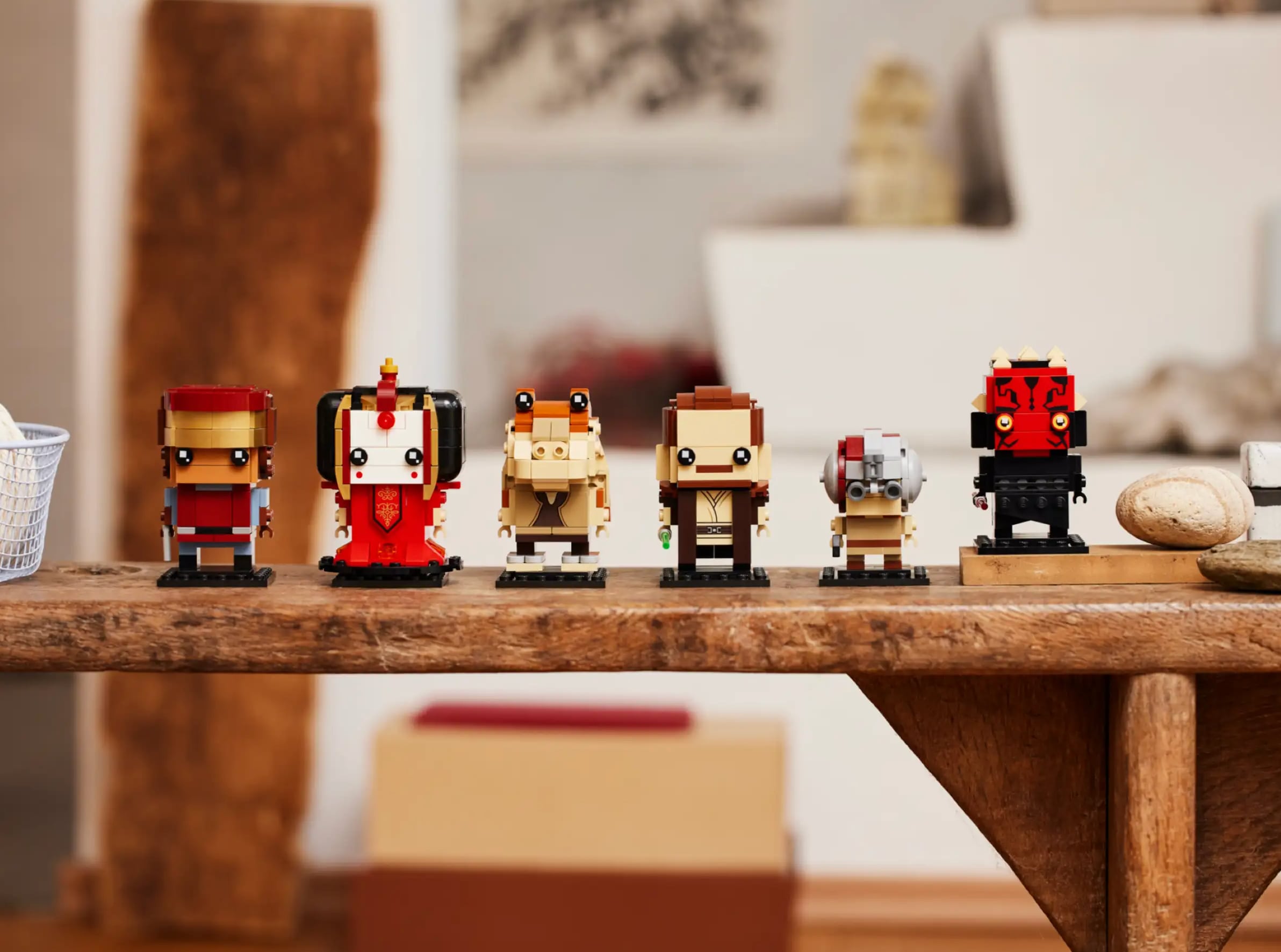 Set BrickHeadz de La Amenaza Fantasma de LEGO Star Wars