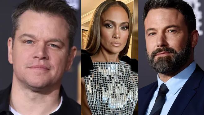 ¿Matt Damon y Jennifer Lopez salen? La ven tomada de la mano del mejor amigo de su ex Ben Affleck