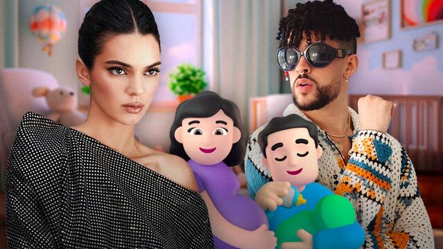 La foto de Kendall Jenner que desató la ilusión que está embarazada de Bad Bunny