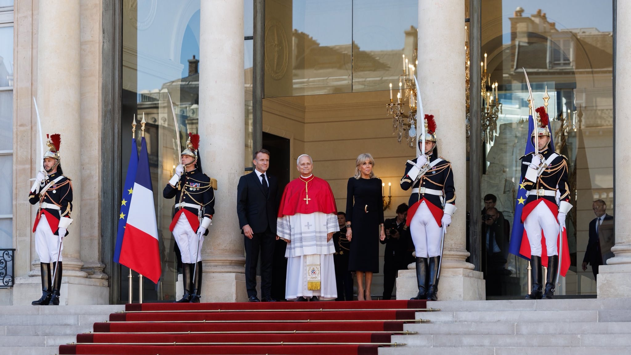 León XIV en Francia