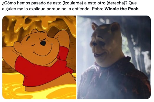 memes de 'Winnie the Pooh: Blood and Honey'