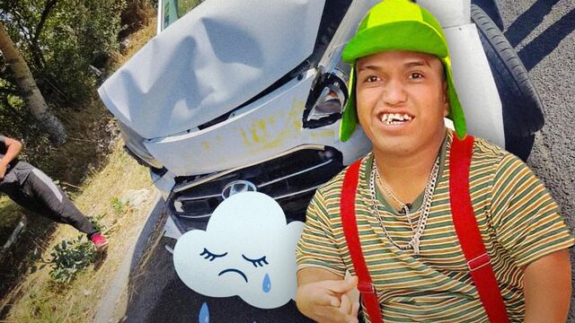 Medio Metro sufre accidente en su Hyundai