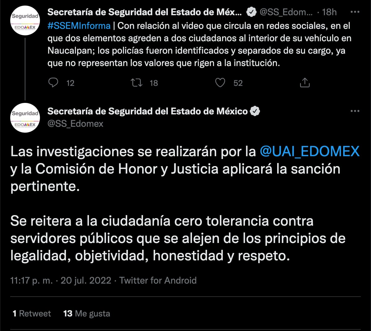 VIDEO: policías del Estado de México agreden a conductor por traer placas de Guanajuato