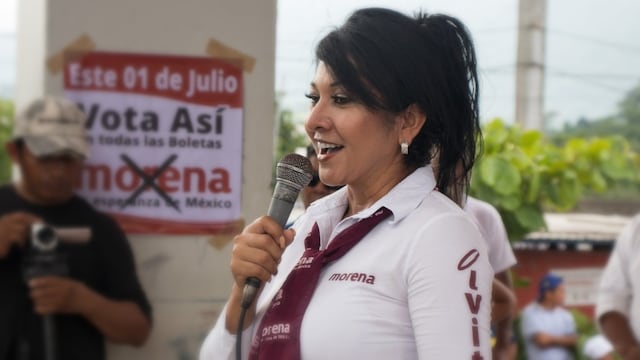 Olvita Palomeque Pineda, diputada de Morena en Chiapas
