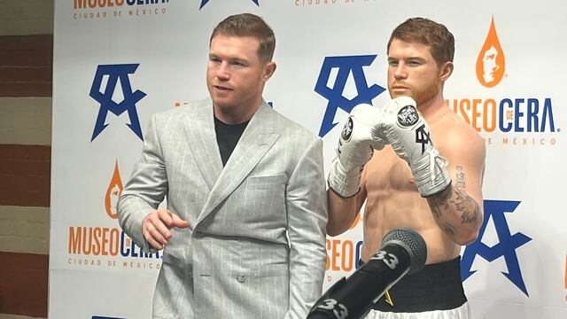 Canelo Álvarez y su figura de cera