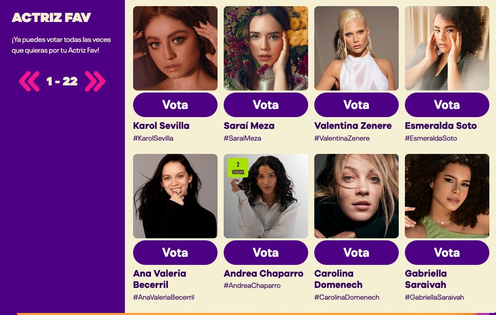 ¿Cómo votar en los Kids Choice Awards México 2023?