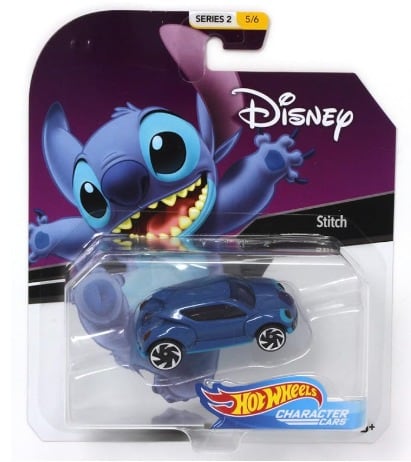 Hot Wheels Personaje Cars Disney Stitch