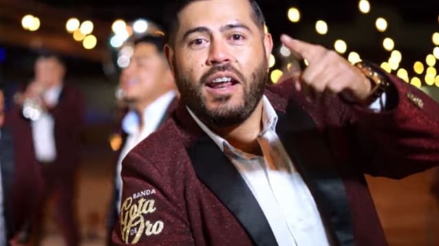 Giovanni Vera, integrante de Banda Gota de Oro