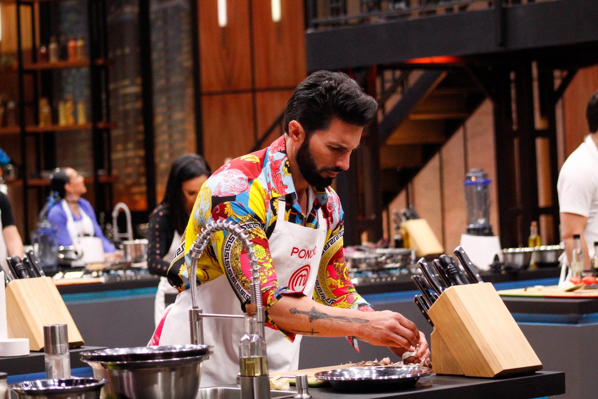 Poncho de Nigris en MasterChef Celebrity 2023