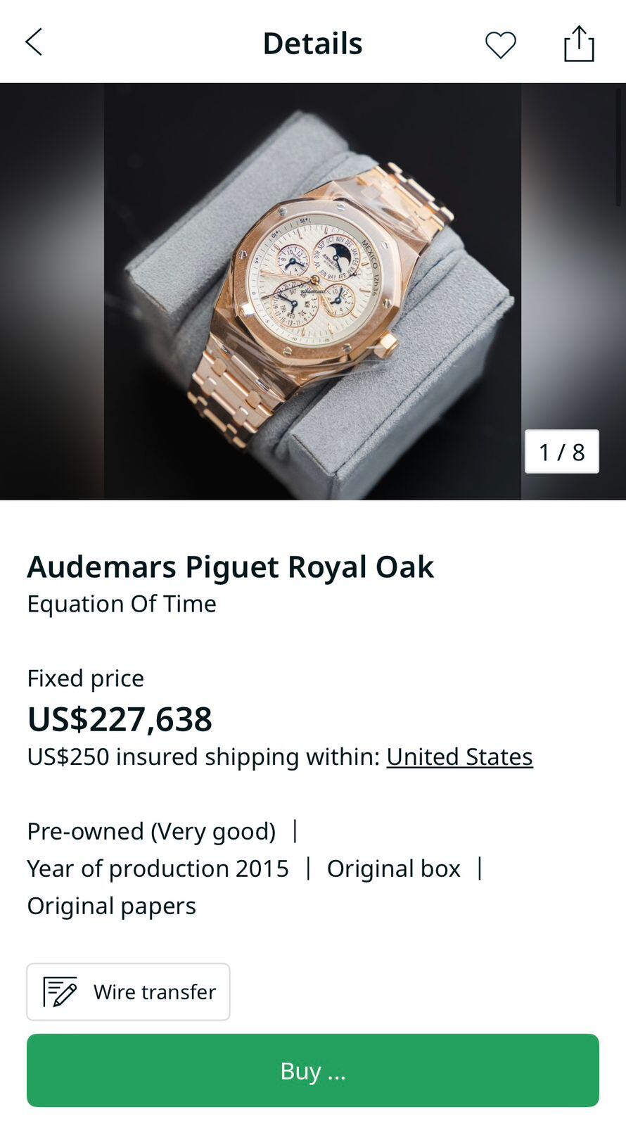 Reloj de Samuel García