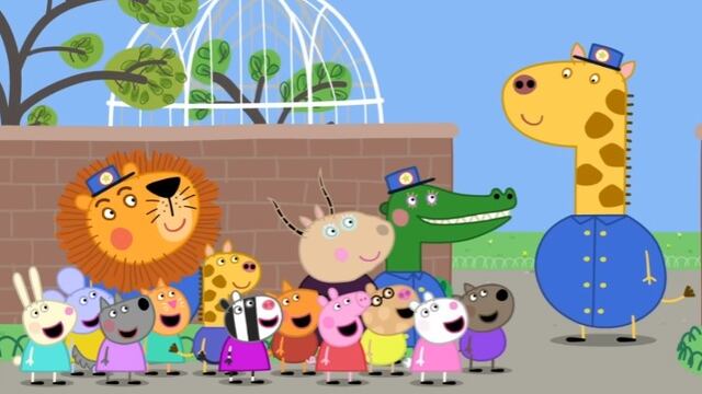 Peppa Pig va de excursión al zoológico