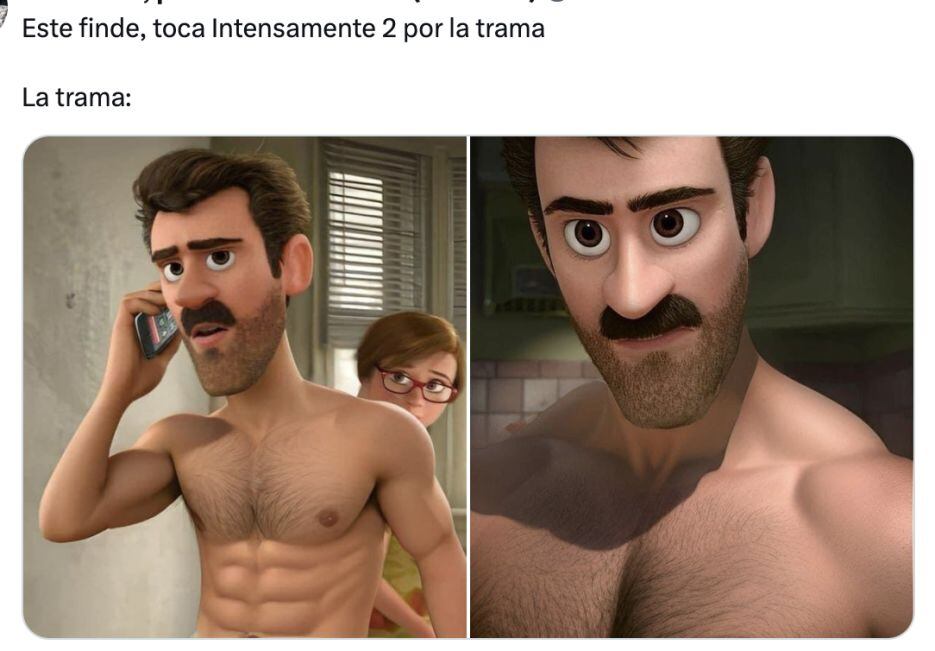 Memes del papá de Riley en Intensamente 2
