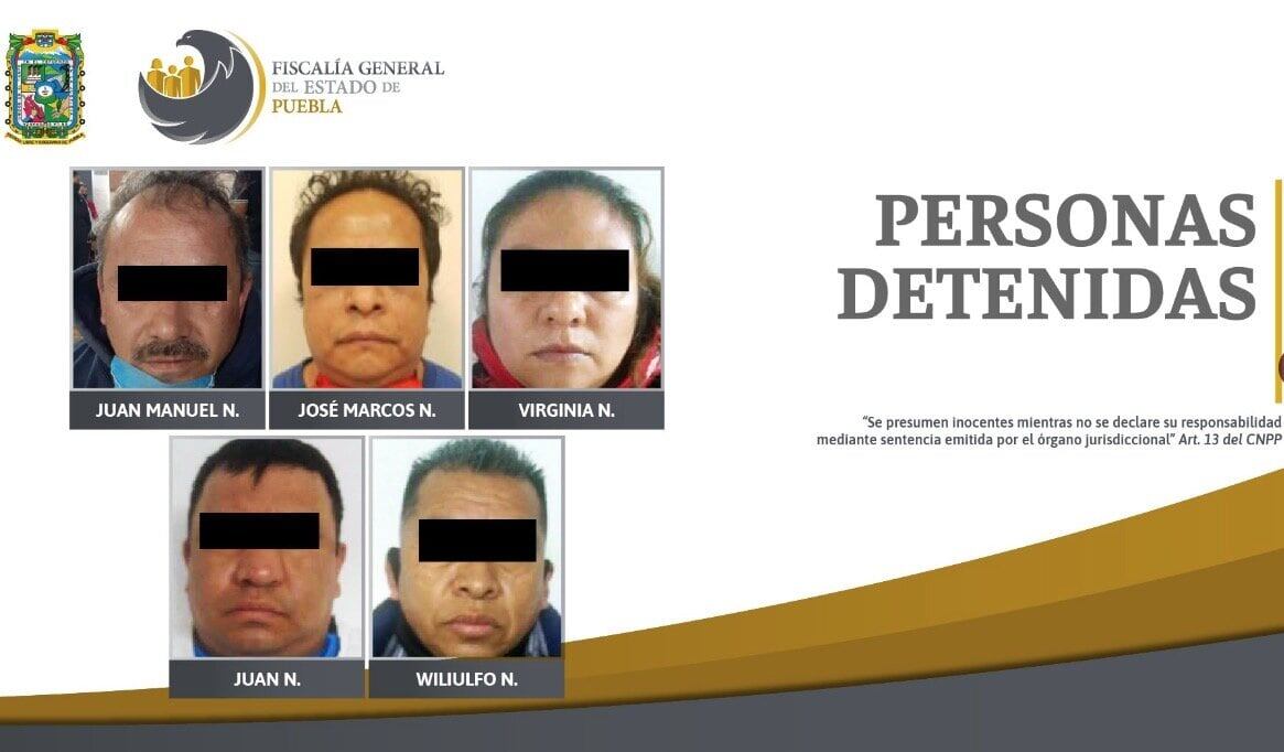 Detenidos por red de trata