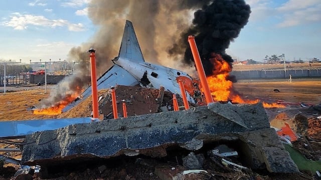 Accidente de avión en Corea del Sur