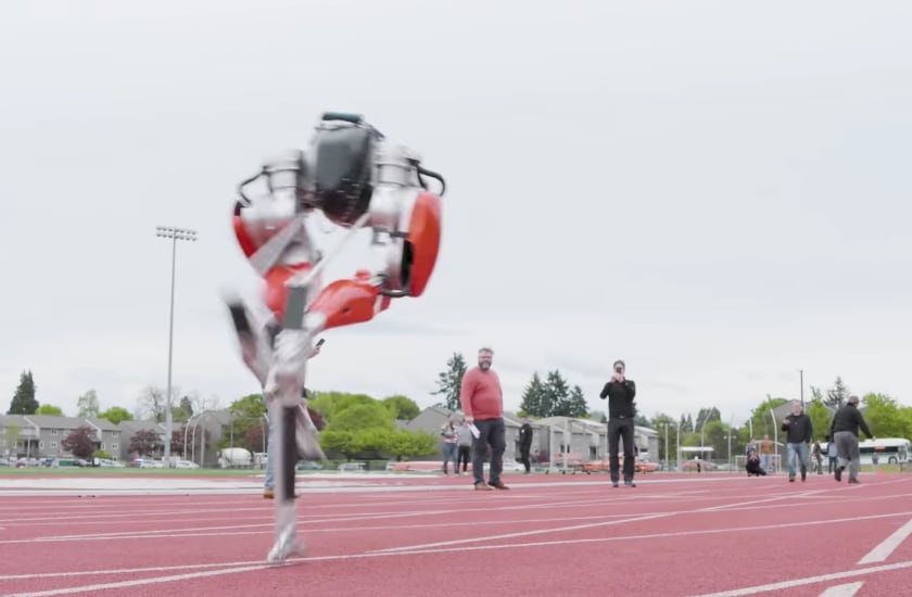 Robot impone nuevo récord de velocidad