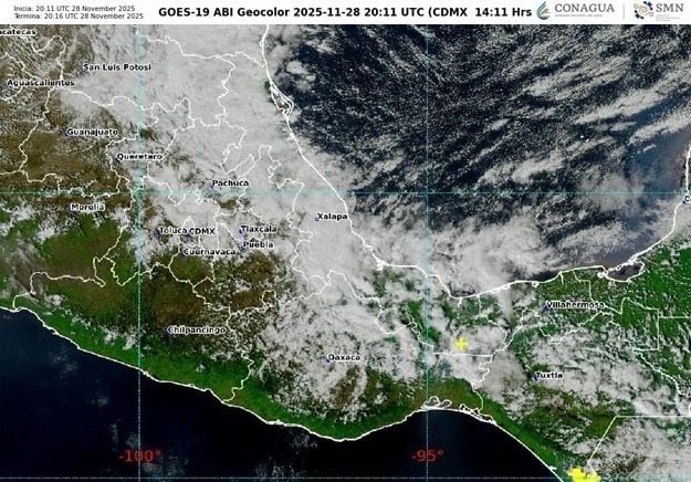 ¿En qué estados lloverá el 28 de noviembre 2025? Veracruz y otros 4 estados bajo alerta