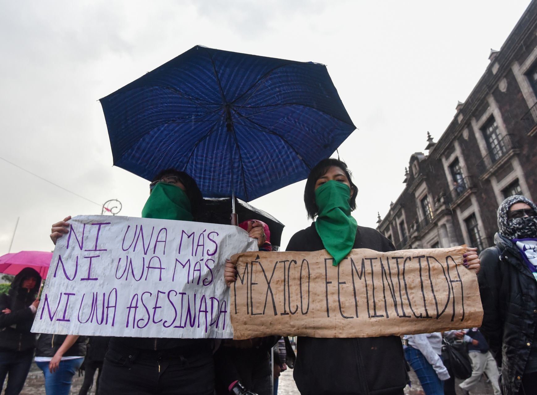Protesta por el feminicidio de Ingrid