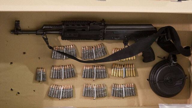 Decomiso de armas. 7 de cada 10 provienen de EU.