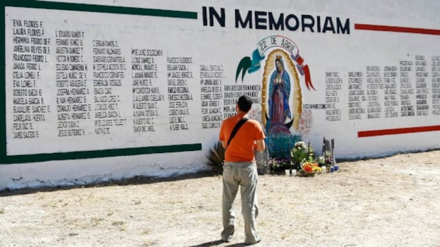 Memorial explosiones 22 de abril 1992