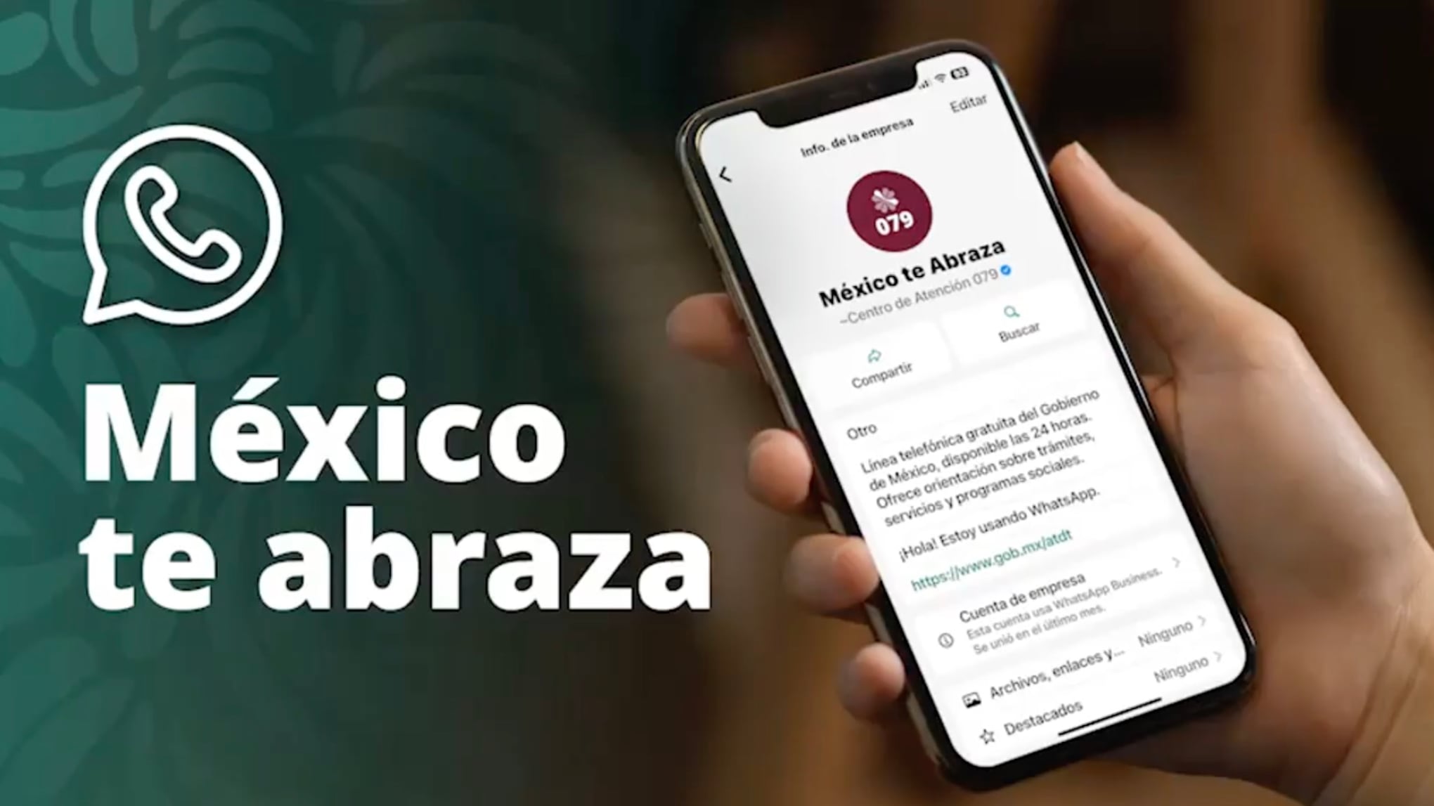 Lanzan la línea de WhatsApp “México te abraza” para apoyar a connacionales repatriados