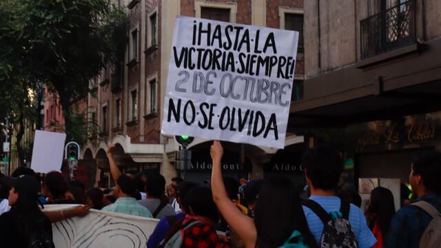 Marcha del 2 de octubre del 2019.