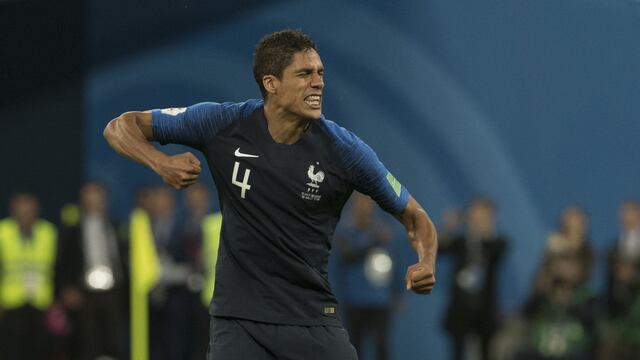 Raphael Varane con Francia.