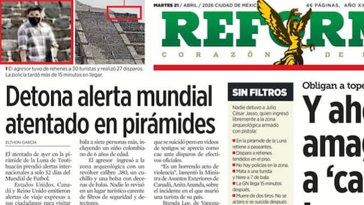 Teotihuacán y el sensacionalismo antimexicano del diario Reforma