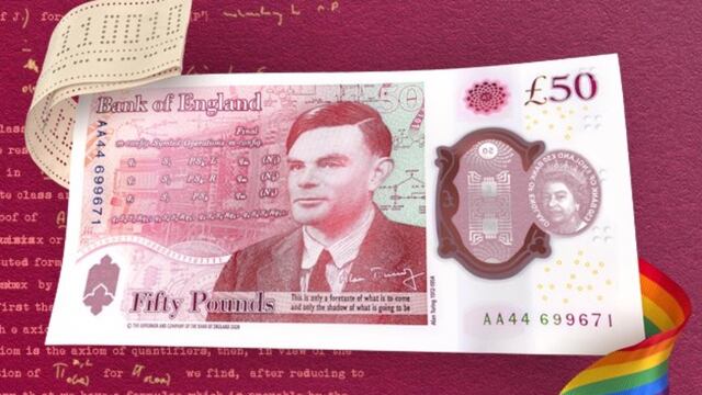 Alan Turing billete