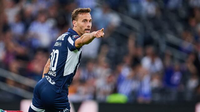 Sergio Canales, jugador de Rayados de Monterrey