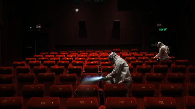 Desinfección de cines