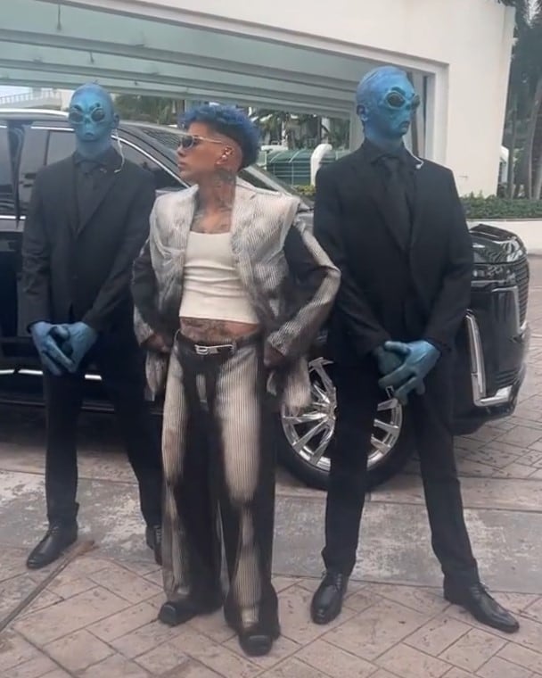 Rauw Alejandro en los Latin Billboard 2022