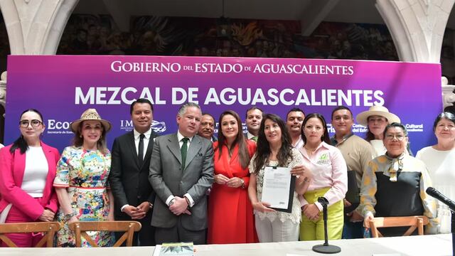 Tere Jiménez: 7 municipios de Aguascalientes obtuvieron la denominación de origen mezcal