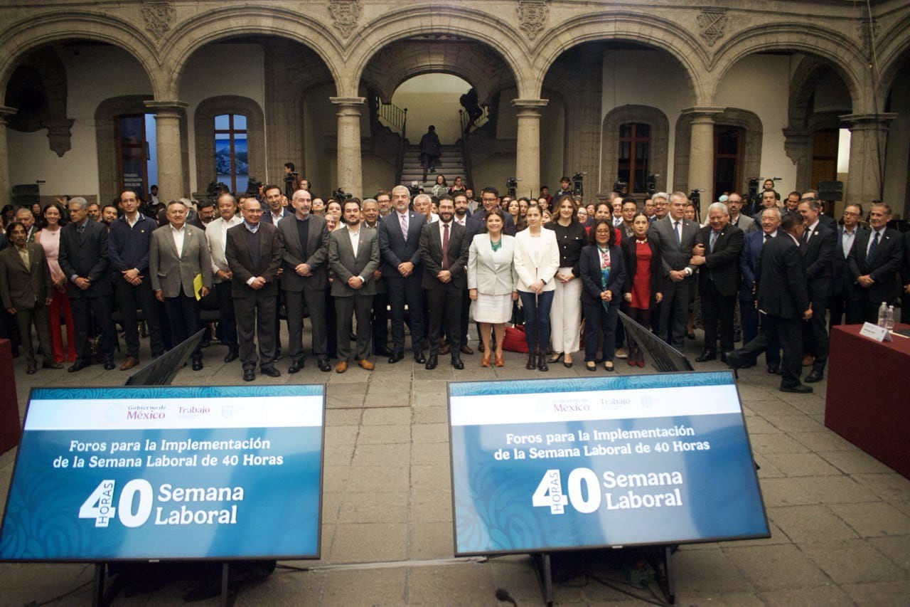 Fechas y sedes de los foros para la jornada laboral de 40 horas en México
