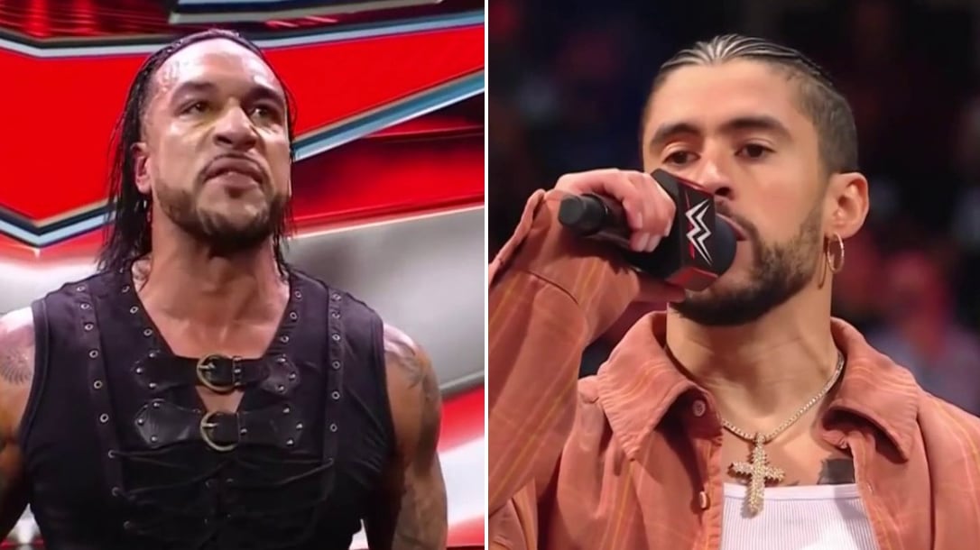 Bad Bunny vs Damian Priest en WWE