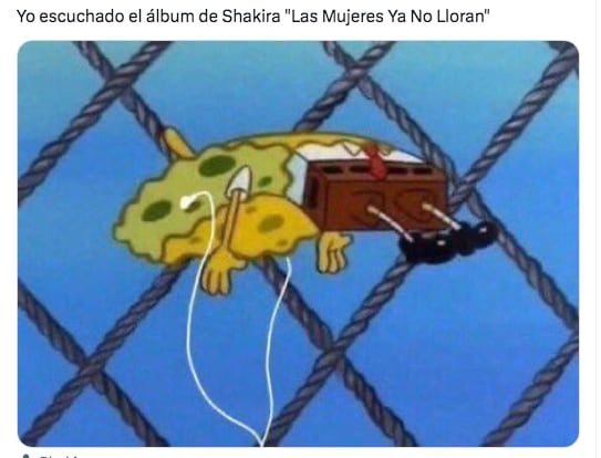 Memes del nuevo disco de Shakira