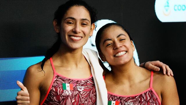 Gabriela Agúndez y Alejandra Estudillo se suben al podio en la Copa Mundial de Clavados.