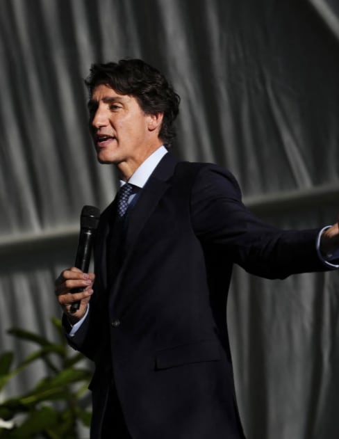 Justin Trudeau en el Foro Económico Mundial