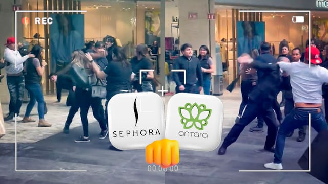 Video muestra altercado entre empleados de Sephora y clientes en Antara