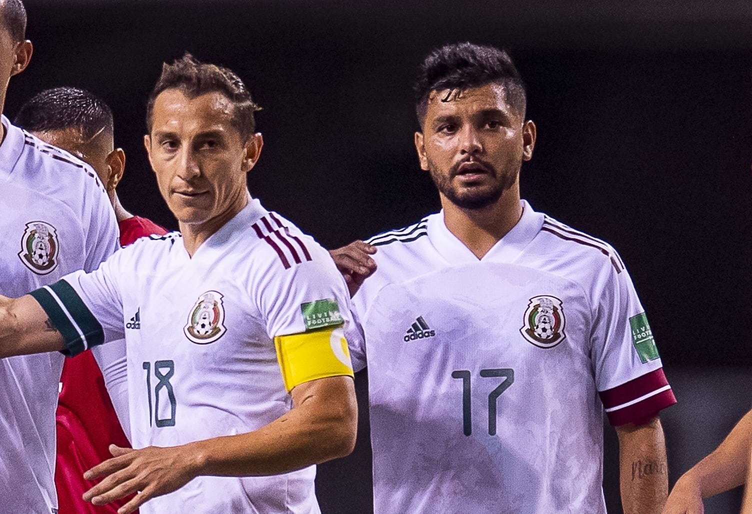 Andrés Guardado y Tecatito Corona